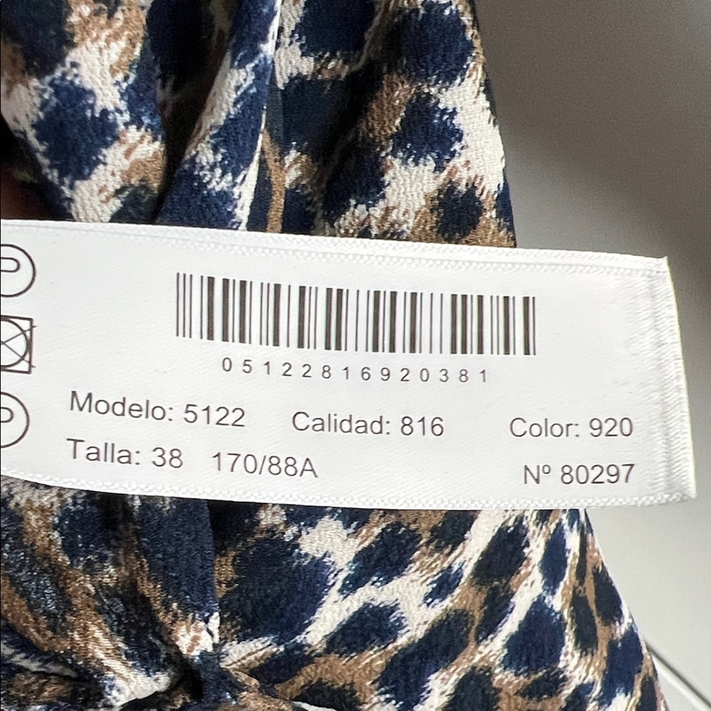 Massimo Dutti Leopard Print Button Down Shirt - image 10